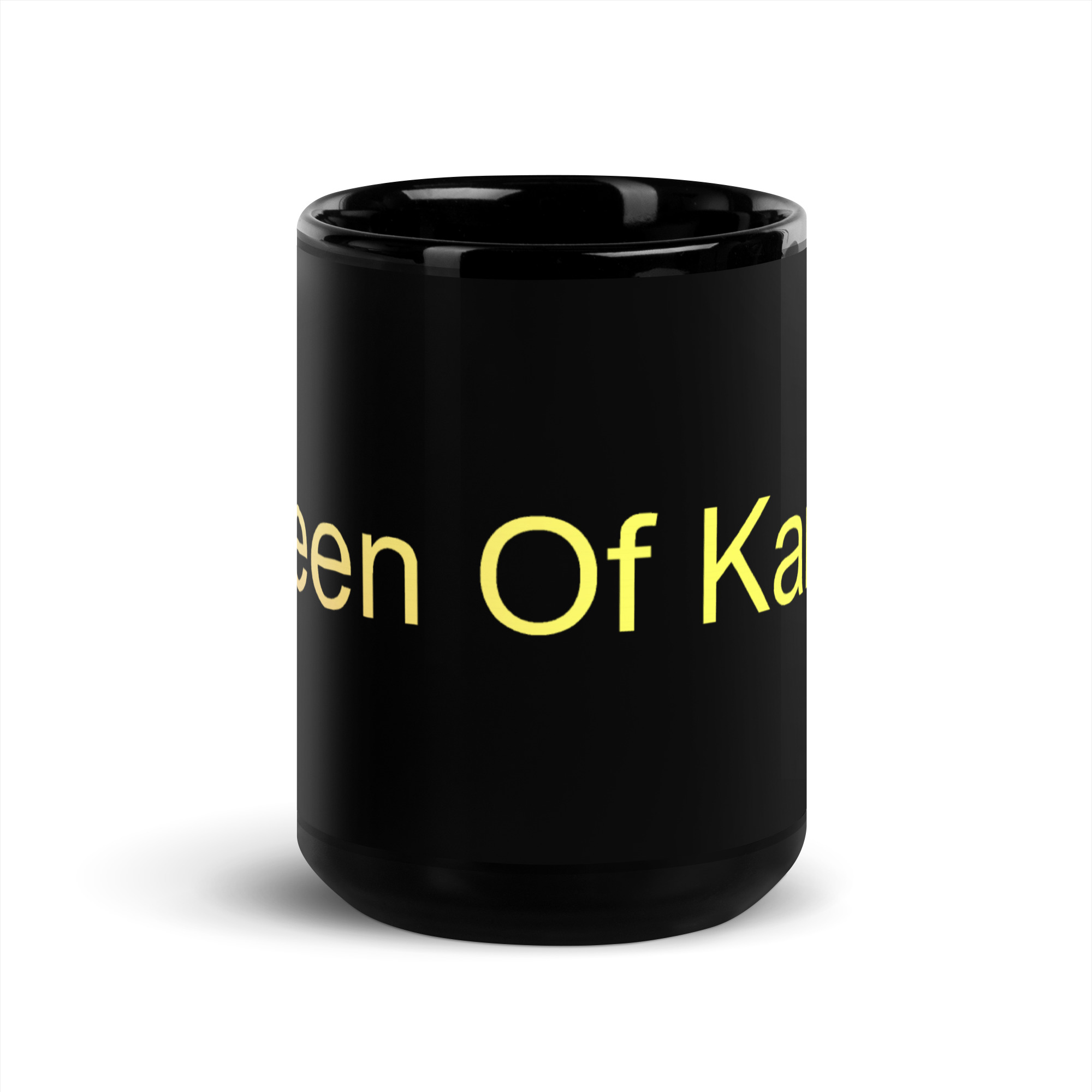 Black Glossy Mug - Queen Of Karma - Image 6