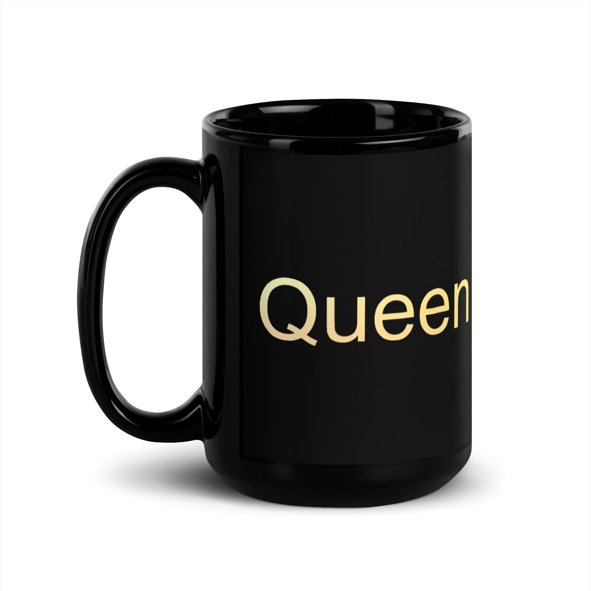 Black Glossy Mug - Queen Of Karma - Image 4
