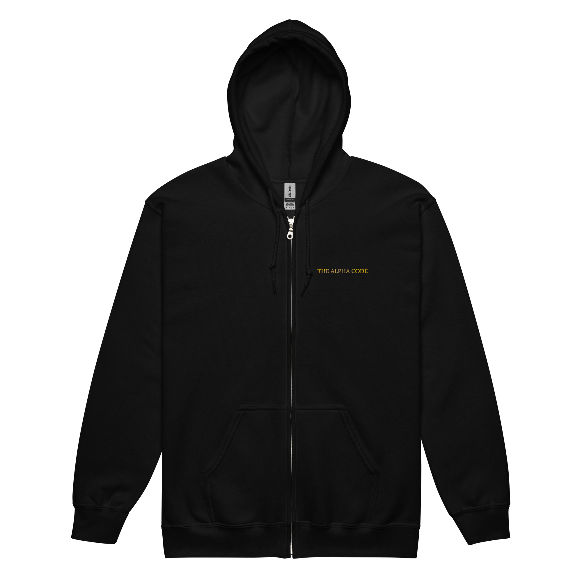 Unisex heavy blend zip hoodie - The Alpha Code