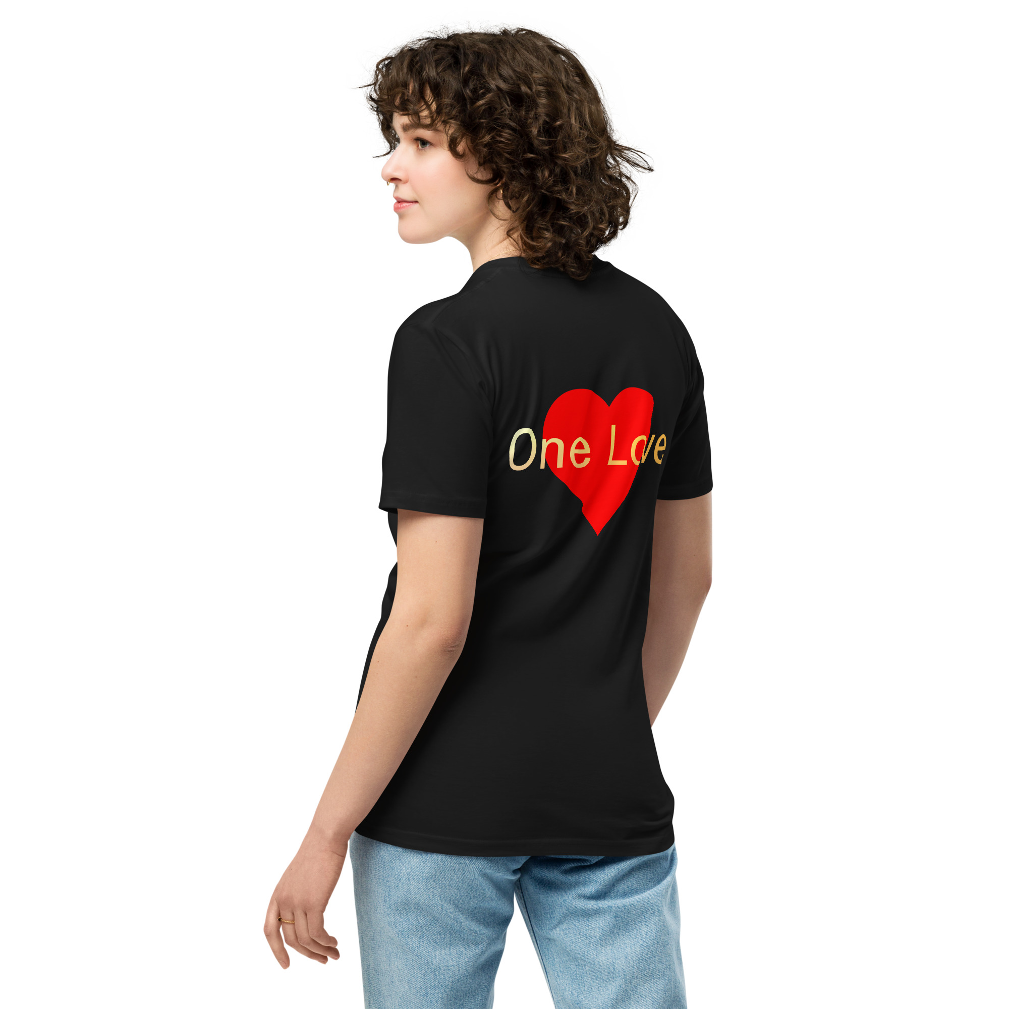 Unisex premium t-shirt - One Love - Image 2